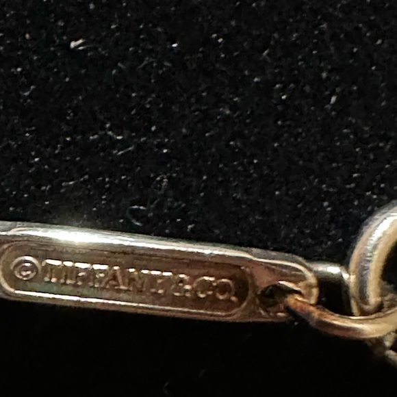 Genuine Tiffany & Co. Atlas Cube Sterling Silver 925 Necklace w/bag and box - Picture 3 of 6